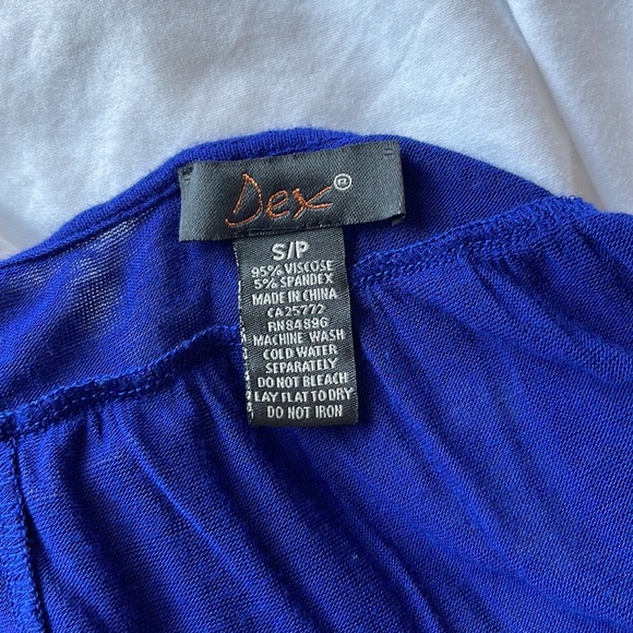 3/$15 Dex semi sheer open cardigan S - Picture 4 of 4